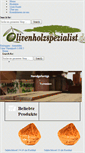 Mobile Screenshot of olivenholzspezialist.de